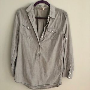 j.crew button-down shirt/tunic